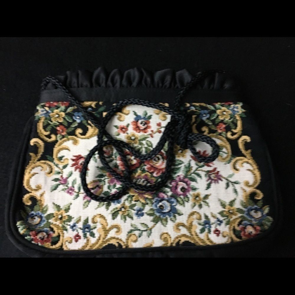Small Needlepoint Crossbody Bag NWOT